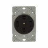 Eaton Cooper Wiring Power Device Receptacle Black (250 V, Black)