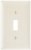 Pass & Seymour Toggle Switch Openings, One Gang, Light Almond (One Gang, Light Almond)
