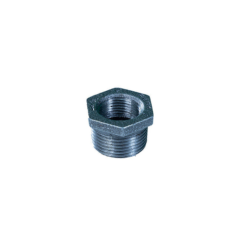Pannext Fittings Galvanized Hexagon Bushing (1-1/2 x 1-1/4, Galvanized)