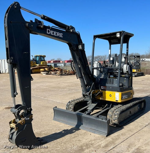 Mini Ex. John Deere 35G 8,100#
