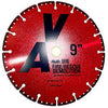 Virginia Abrasives 425-08408 Blade 9 General Purpose Diamond