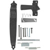 Hampton Products Colonial Door Latch, Black (3-5/16, Black)