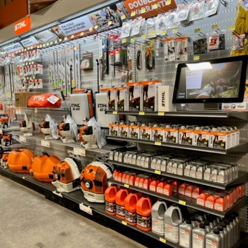 Stihl department in Summit Supply