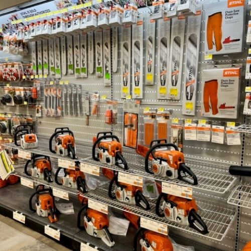 Stihl department in Summit Supply