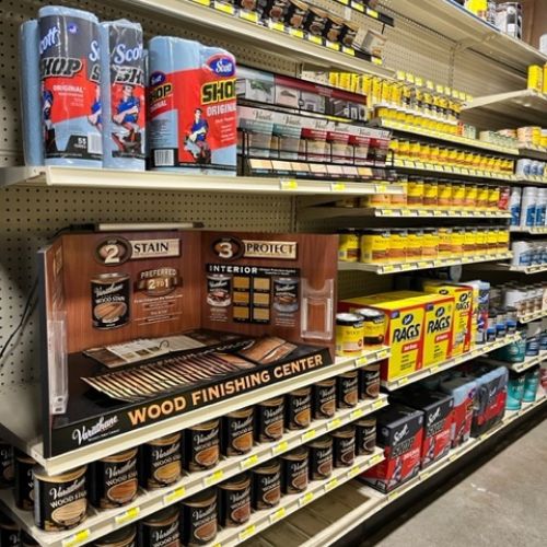 Paint department