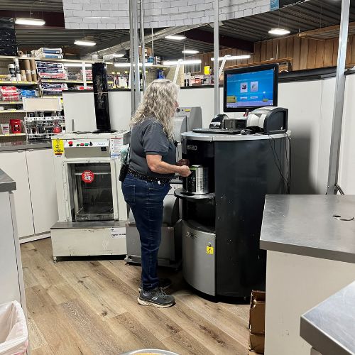 Paint department