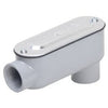 Rigid/IMC Conduit Fitting, Oval Thread Body, Die-Cast Aluminum, 1.5-In.