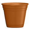 Riverland Planter With Saucer, Light Terra Cotta Resin, 20-In.