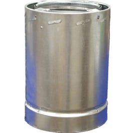 Triple Wall Chimney Pipe, Class A, 6-In.