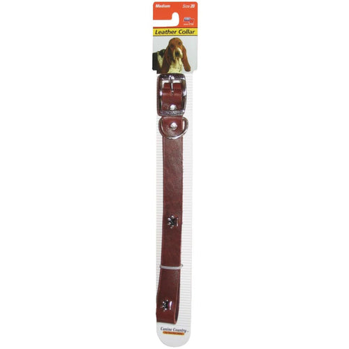 Westminster Pet Ruffin' it Ornamented 20 In. Leather Dog Collar