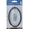 Hillman Distinctions Floating Mount House Number Black