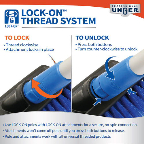 Unger LOCK-ON Water Flow Pole