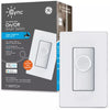 GE Cync Smart Light Switch On/Off Button Style, No Neutral Wire Required Smart Switch, 2.4 GHz WiFi Works with Amazon Alexa and Google Home, White (1 Pack)