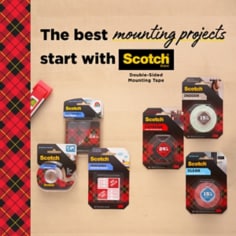 Scotch® Removable Double-Sided Mounting Squares