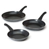 Ecolution Elements 3 Piece Fry Pan Set - Gray