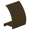 Glass Retainer, Snap-In, Rigid Brown Vinyl, 9/32 x 1/2 x 72-In.