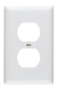 Pass & Seymour Cc Nylon Wall Plates 1 Outlet White