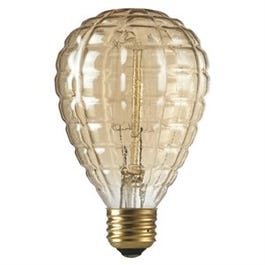 Designer Granada Amber Bulb, Incandescent, 40-Watts