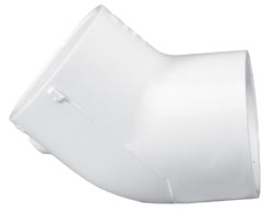Lasco Fittings 4 Slip x Slip Sch40 45 degree Elbow