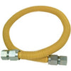Mobile Home Gas Connector, 3/4 FIP x 3/4 FIP x 24-In.