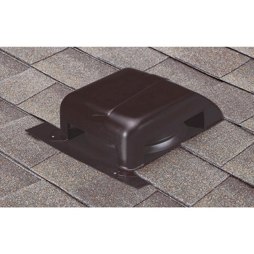 Airhawk 40 In. Black Galvanized Steel Slant Back Roof Vent