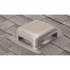 Airhawk 40 In. Weatherwood Galvanized Steel Slant Back Roof Vent