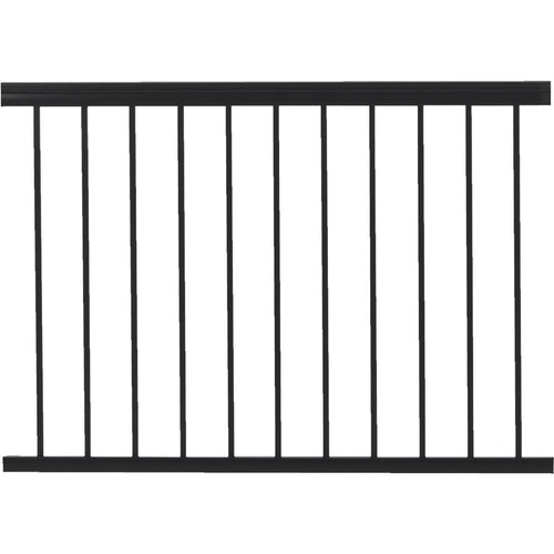 Gilpin Summit 36 In. H. x 4 Ft. L. Black Aluminum Railing