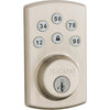 Kwikset Powerbolt 2 Satin Nickel Touchpad Electronic Deadbolt