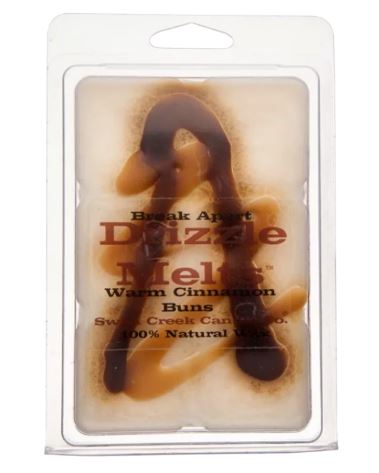 Swan Creek Candle Break-Apart Drizzle Melts Warm Cinnamon Buns (5.25 oz)
